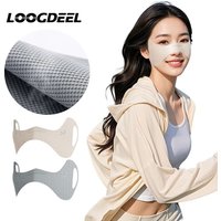AliExpress NONE LOOGDEEL Breathable Sunscreen Face Scarf Eye Patches Anti UV Eye Protection Mask Cycling Golf Face Masks Summer Ice Silk Mask
