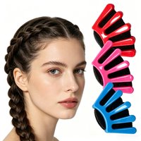 Two-piece DIY Hair Styling Set: Quick Hair Holder, Stylist's Curling Tool Accessory, Girl and Wedding Hairstyles