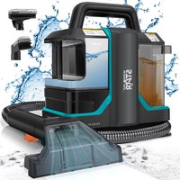 750W Handstaubsauger für Teppiche 11KPa Tragbare Fleckenreinigungsmaschine mit Sprüh- und Saugfunktion für Auto, Sofa, Tierhaare und Fleckenentfernung