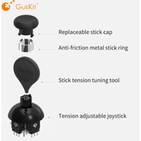 GuliKit 720° Tension Adjustable TMR Joystick for PS4 PS5 Edge Gamepad for Switch Pro Xbox Series Controller Game Accessories