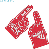 NEW Universal Large Foams Fingers Cheerleading Props Hand Sports Event Cheering Palm Party Props Number 1 Foam Fan Finger