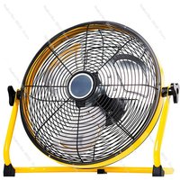 Rechargeable Outdoor Fan, Portable Floor Fan for Camping Fishing Picnic, Household Standing Wind Cooling
