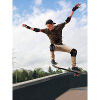 AliExpress RGGMQQ Adult/Kids Knee Pads Elbow Pads Wrist Guards 6 in 1 Protective Gear Set for Inline Roller Skating Skateboarding Scooter BMX etc.