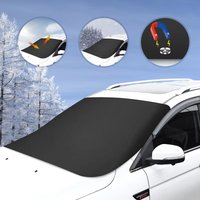 Car Summer Sunshade Half Cover Auto Cover Front Windshield Sun Protection Heat Insulation Snow Shield Anti Snow Frost Car Cover
