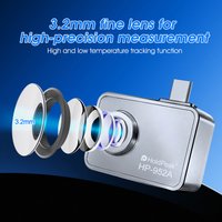 Mobile Phone Type-C Thermal Imaging Camera, 256x192 High-Definition Resolution, -20°C~550°C, Supports High-Temperature Alarm