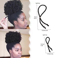 Long Cushioned Headbands Adjustable Hairbands Lazy Hair Styling Tools Women No Slip Hair Ties Ponytail Holder Dreadlock Braiders