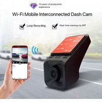 USB Hidden Car Dash Cam 4K/1080P HD DVR Camera WiFi Mobile Phone Connection