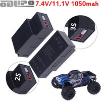 2S 7.4V /3S 11.1V 1050mah Off-Road Truck Battery For Hyper Go MJX 16207 16208 16209 16210 1/16 4WD RC Racing Toys Cars Parts
