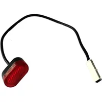 1pc Taillight Plastic Red Taillight For Xiaomi For M365 Electric Scooter Taillight E-Scooter Taillights Accessories