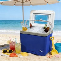 BEIYUE 24L Three Color Cooler Box Portable For Daily Camping Picnicking For 6-8 People Car Ice Bucket Heat Preservation