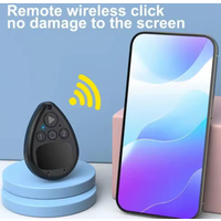 Bluetooth Mode Wireless Automatic Clicker Silent & Adjustable Speed Phone Screen Auto Clicker Portable Remotel Clicker for Phone