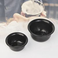 Shaving Cream Bowl Deep Design Shave Cup Plastic Container Soup Storage Bowl Sturdy Anti Slip Shaving Foaming Bowl Barber