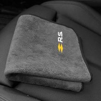 Car Cleaning Towels Plush Water Absorbing Wash towel For Renault RS Clio 2 3 4 5 6 MK2 MK3 MK4 Sport Koleos Captur Kadjar Megane