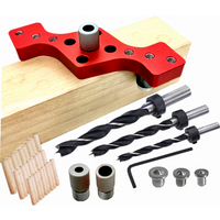 Gabarit de perçage de poche vertical, centrage automatique, guide de perçage de cheville, montage de goupille, propositions coulissantes, jeu de guides de poinçonnage, calcul fonctionnant, 6mm, 8mm,