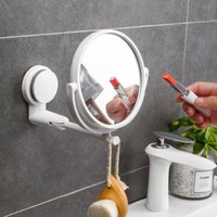 1pc Wall Mirror Folding Arm Extend Bathroom Mirror Without Drill Swivel Bathroom Mirror Suction Arm Double Side Cosmetic Makeup