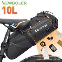 AliExpress NONE Bicycle bag Waterproof road riding equipment Rear seat bag Mountain bike tail bag Saddle bag Large capacity bike bag