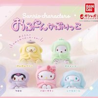 Bandai Original Gashapon Kuromi Hello Kitty Cinnamoroll Action Figure Characters Toys For Kids Gift Collectible Model Ornaments
