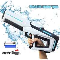 Electric Water Guns for Adults Powerful Squirt Automatic Water Suction Water Blasters Summer Outdoor Beach Toy for Kids Gift
