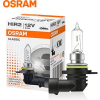 OSRAM 9012 HIR2 12V 55W PX22d CLASSIC Halogen Headlight Original Car Bulb 3200K Light Auto Lamp Standard Hi/lo Beam ECE (1pc)