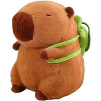 Capybara Plush Toy Simulation Capibara Cosplay Unicorn Dinosaur Dress Boba Bread Fruit Food Decor Birds Bubble Stuffed Animals