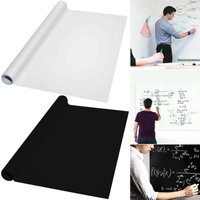 Reusable Adhesive Chalkboard Paper Thicken Office Home Decor Removable Durable Chalkboard Stickers For Teaching Drawing Painting