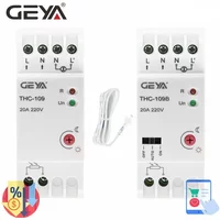 GEYA THC-109B Photocell Light Controller Switch with Sensor 16A 25A AC220V Din Rail Lamp Control Switch