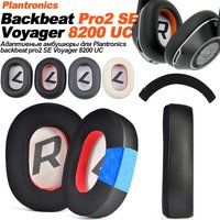 Earpads For Plantronics Backbeat Pro2 SE Voyager 8200 UC Protein leather Memory foam Ear Pads Cushions Replacement