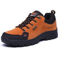 High Quality Outdoor Walking Sneakers Rubber Sole Suede Leather Men Hiking Shoes Durable Leather Climbing Shoes Zapatillas 36-47