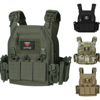Kamizelka Ranger Green Plate Carrier Tactico z szybkozłączką Security Molle Chaleco Tactico Bandolier Laser Cut Vest