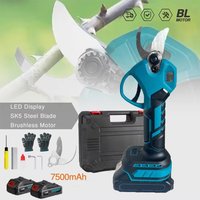 30-mm-bürstenlose elektrische Gartenschere mit 2 Gängen für Obstbäume, Bonsai und Sträucher, elektrische Schere für Makita 18V Akku