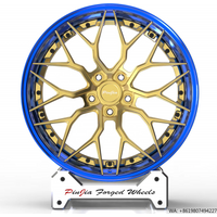 Custom Classic Aluminum 2-Piece Forged Alloy Wheels 17 18 20 21 22 24 25 Inch Passenger Rims 4 5 6 Holes 5x112 5x120 5x114.3