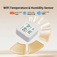 Smart WiFi Tuya LCD Temperature Sensor Smart Life Indoor Thermometer and Hygrometer Smart Home Products Real-Time Monitoring