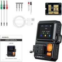 LCR-D2 High-Precision Transistor Tester for Transistors Diodes Capacitance Resistance LCR and ESR Measurement Tester Tool