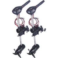 12/24/48V Brushless Electric Outboard Motor for Inflatable Boats, Marine Hang-on Thruster & Stern Drive