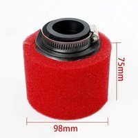 AliExpress NONE Popular 35mm Double Foam Air Filter for Pit Dirt Bike Scooter Quad Go Kart 110cc 125cc CRF50 XR50 CRF Pit Dirt Bike