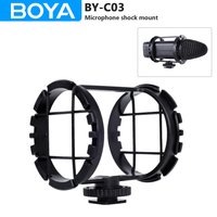 BOYA BY-C03 Camera Shoe Shockmount for Microphones 1" to 2" in Diameter (Fits the Zoom H1) BOYA BY-C03 Camera Shoe Shockmount for Microphones 1" to 2" in Diameter (Fits the Zoom H1)