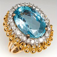 Luxury Temperament Sparkling Oval Blue Synthetic Zirconia Ring for Women's Vintage Gorgeous Banquet Festival Jewelry Accessories