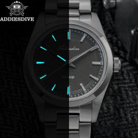 ADDIESDIVE HOT 36mm AD2066 Men's Watch Outdoor Sports BGW9 Blue Luminous 10Bar VH31 Quartz Wristwatches Relogios Masculino
