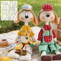 YOMDID 1pc Adorable Rabbit Sewing Pattern Embroidery Sewing Template - Durable Patchwork Tool, PET Template for Precise Cutting