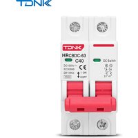 Solar Mini Circuit Breaker 2P DC 1000V Overload Protection Switch 6A 10A 16A 20A 25A 32A 40A 50A 63A for Photovoltaic PV System