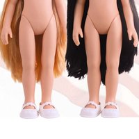 Girls Gift Brown Eyes 12 Inch 30cm Height Blonde Hair Girl 3 Hair Colors Dress Up Humanoid Accessories
