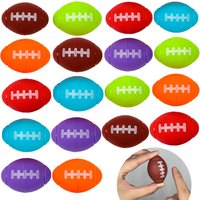 8Pcs Mini Rugby Rotatable Sports Fidget Spinner Antistress Stress Toys for Kids Birthday Party Favors Goodie Bag Pinata Fillers