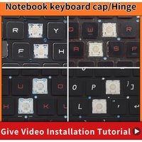 Replacement English Key Cap For MSI GF66 MS-1582 GF76 GL76 GL66 MS-17L1 MS-17H3 Keyboard Keys Keycaps