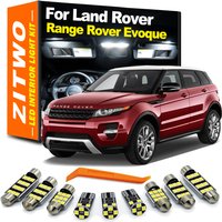 ZITWO For Land Rover Range Rover Evoque L538 2011 2012 2013 2014 2015 2016 2017 2018 Car LED Bulb interior Light Kit Accessories