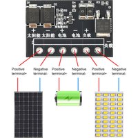 DC 3-45V Solar Street Light Control Circuit Board LED Light Fully Automatic Drive Board Light Switch Solar Charging Controller