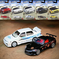 2026 Hot Wheels Fast & Furious Race Off Toy Boy 1/64 Diecast Toyota Mazda Jetta Mk3 Honda Honda Civic Vehicle Model Car Toy Gift