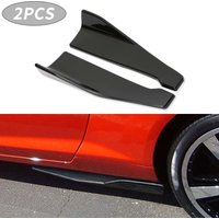 Universal Car Side Skirt Bumper Spoiler Splitter Protector Scratch 48CM Length For Audi For VW Golf 5 6 Accessories