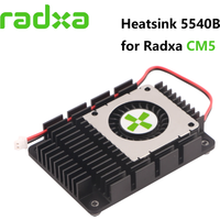 Radxa Heatsink 5540B Compatible with Radxa CM3 / CM5 Compute Module Aluminum Heatsink 2-Pin 1.25mm Pitch Connector