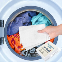 Yunliwei Anti-Staining Laundry Tablet Color Catcher Sheet Dye Colour Absorption Paper Laundry Anti-Cross-Dyeing Laundry