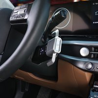 For Hyundai Santa FE/ Tucson /Kona /Sonata 2024-2026 Aluminum Steering Wheel Gear Shift Knob Assistor Button Cover Accessories